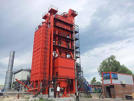 Asphalt Plant Solution in Russia