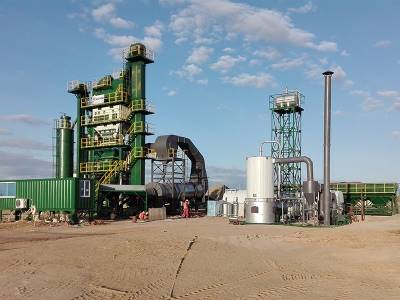 AMP2500-C Stationary Asphalt Plant