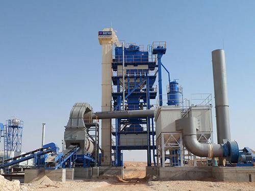 Asphalt Plant 80t/h, Item AMP1000-C 1000kg per batch mixing system