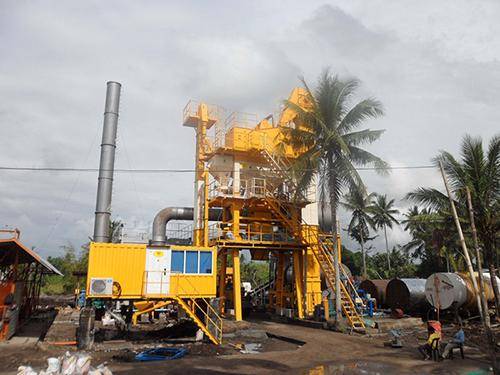 Asphalt Plant 80t/h, Item AMP1000-C 1000kg per batch mixing system