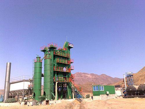 Asphalt Plant 180t/h, Item AMP2500-C 2500kg per batch mixing system