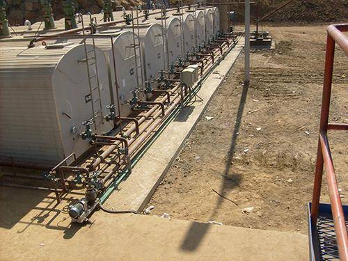 Horizontal Bitumen Storage Tank